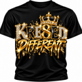 Kre8et Different Signature Short Sleeve T-shirt