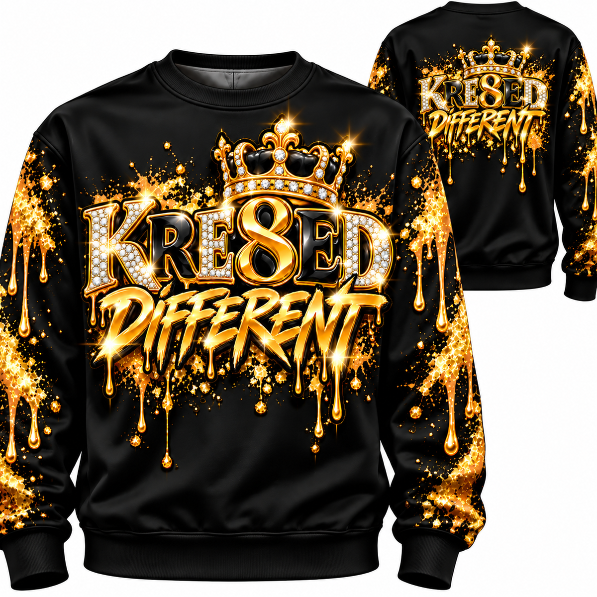 Kre8ed Different Signature Crewneck sweatshirt